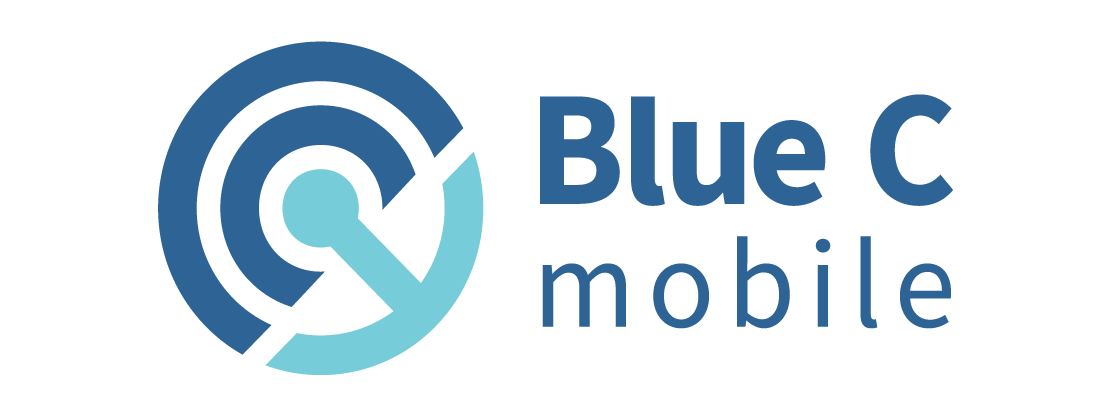 Blue C Mobile Logo, Satcom Provider